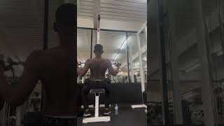 Getting that Back Shesh In #gymmotivation #gym #selfimprovement