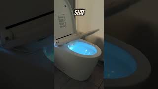 Bazyths Smart Toilet with Built-in Tank & Bidet Auto Open/Close Foot Sensor Flush Dryer Heated Seat