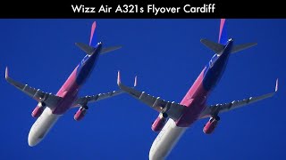 Wizz Air Flyover Cardiff