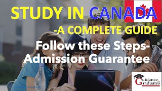 Study in Canada, Master Programs in Canada, PG Diploma, Scholarships, Canada Visa, Work in Canada