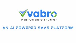 Vabro - An AI-Powered SaaS Platform to manage Projects, IT Ops & DevOps