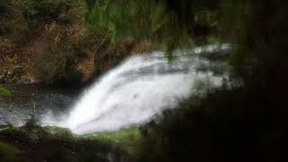 Kid Gets Swept Off Waterfall On Floaty!