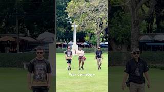 War Cemetery, Kanchanaburi, Thailand #shorts #bangkok #travel#beach #vacation