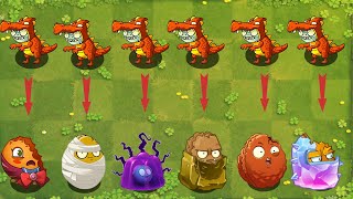 Pvz 2 Challenge - Which Plant Can Detroy 99 Imp Dragon Zombie Using Only 1 Plant Food ？