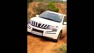 XUV 500 climbing steep incline