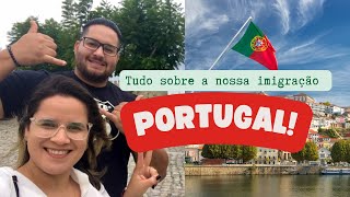 Nossa IMIGRAÇÃO em Lisboa Portugal 🇵🇹