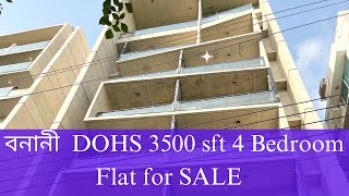 Banani DOHS | 3500 sft 4 Bedroom,South Facing Luxarious flat for SALE | Property Shop BD | Ep-330