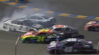 NASCAR cup series - Sonoma - Pile Up