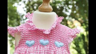 Classic Hand Embroidered  Smocked Dresses