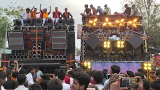 DJ CHAUDHARI VS AKELA KING MUZAFFARNAGAR BALAJI JAYANTI 2024 TABADTOD COMPETITION WIN BY DJ