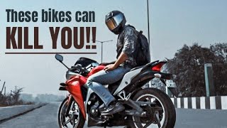 These bikes can Kill You😵 in one wrong move!! | Tunnel effect.☠