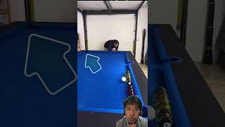 Trickshot Billiard #8ballpool #shorts