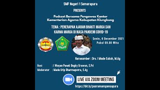 Penerapan Ajaran Bhakti Marga dan Karma Marga di Masa Pandemi Covid 19