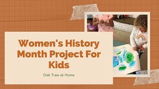 Women's History Month Activity For Kids