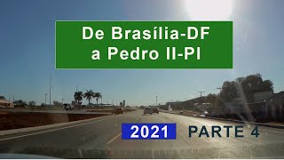 4 - Viagem Brasília x Pedro II - Piauí 2021 - BR 020 Alvorada do Norte-GO