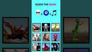 Guess The Meme By Emoji Challenge | Meme Songs 2023 #shorts