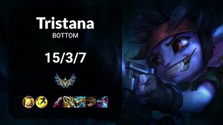 Tristana vs Jhin BOTTOM - KR CHALLENGER Patch 14.22