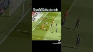 Salah miss vs Bournemouth