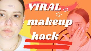 ΔΟΥΛΕΥΕΙ? VIRAL MAKEUP HACK 🤯 | Mara Samartzi