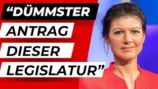 AfD-Verbot vom Tisch – Wagenknecht bringt die Regierung zum Kochen!