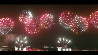 Reveillon 2023 - Praia de Copacabana no Rio de Janeiro - Queima de Fogos Completa