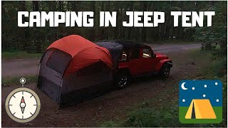 CAMPING TRIP WITH JEEP TENT - PEAKS OF OTTER