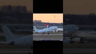 MNG Airlines Airbus A330-300 Takeoff from New York [KJFK/JFK] #aviation #planespotting