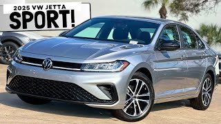 2025 VW Jetta Sport In Pyrite Silver Is Far From Your Average German Sedan!