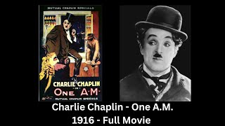 Charlie Chaplin One A.M. 1916 (colorized 2024)  📽️