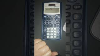 Putting your Calculator in Degrees