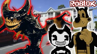 BENDY AND BORIS AND THE INK DEMON! (BATIM Roblox)