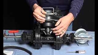 How to Replace the Driver Unit on a CVT Transmission of a Riding Mower