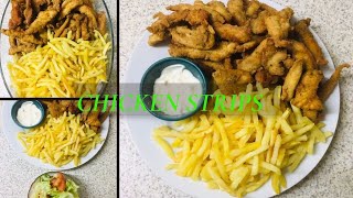 How to make the best chicken strips at home ‎أفضل شرائح الدجاج