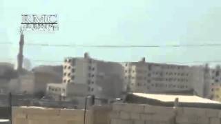 Syria   Heavy Bombing of Ar Raqqa By Assad 8 April 13 Dictator tries to Destroy Liberated City