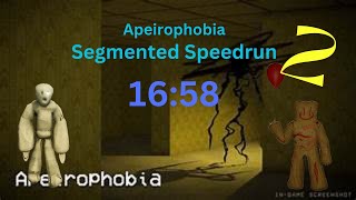 Apeirophobia Any% Segmented Speedrun 2 in 16:58.34