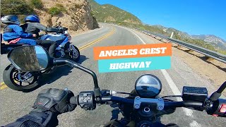 Riding My Triumph Trident 660 On Angeles Crest Highway North