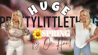 **HUGE** PrettyLittleThing **SPRING** Try On Haul | MARCH 2021