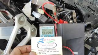 Honda Winner lên sạc exciter 150 song song sạc zin