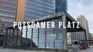 [4K] Walking Tour Potsdamer Platz, Berlin