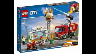 Конструктор LEGO City - Пожар в закусочной (60214)