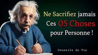 Cinq Choses qu'il Ne Faut JAMAIS Sacrifier Pour Personne -  Un Appel à la Liberté Intérieure