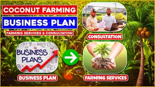 HOW TO START COCONUT FARMING BUSINESS | COCONUT FARMING PROFIT 🌴🥥🥥