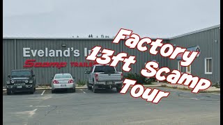 The Factory Tour and Instructions for our 13' Scamp Trailer