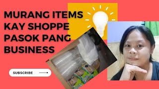 Murang item kay shoppe pang milk  tea at shake🤔🤔 #businessideas #milktea #milkshake #tapiocapearls