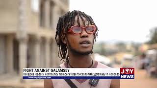 Religious leaders, community members forge forces to fight galamsey in Konongo. #NoToGalamsey