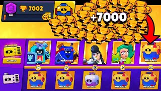 NONSTOP to 7000 TROPHIES Without Collecting BRAWL PASS! Brawl Stars