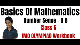 Basics of Mathematics - Number Sense- Q8 , Grade 5 - हिंदी