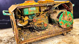 Genius Boy With Magical Hands Revives A Long Abandoned Generator // Restoring A Classic Generator