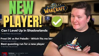 WoW New Player Questions + Quick Fire Answers | Erosium Reacts