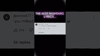 THE BEST MISHEARD LYRICS... (Part 2) #memes #jokes